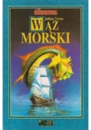 Wąż morski - Juliusz Verne - książka fantasy wyd. 1997