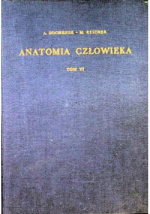 Anatomia człowieka Tom VI - Adam Bochenek - książka  wyd. 1963