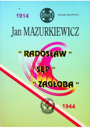 Radosław Sęp Zagłoba - Jan Mazurkiewicz, Stanisław Mazurkiewicz - książka historyczna wyd. 1994