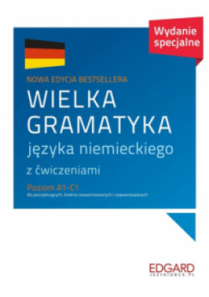 Wielka gramatyka języka niemieckiego Poziom A1-C1 - książka  wyd. 2022
