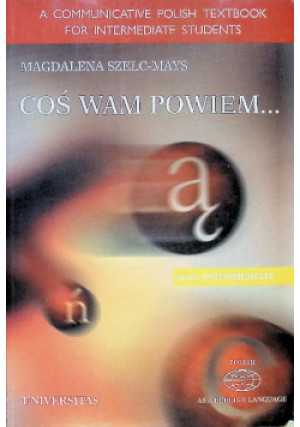 Cos wam powiem - Magdalena Szelc - Mays - książka  wyd. 2002