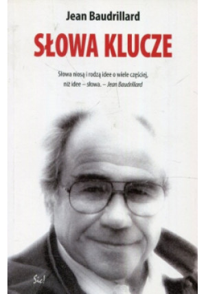 Słowa klucze - Jean Baudrillard - książka  wyd. 2008