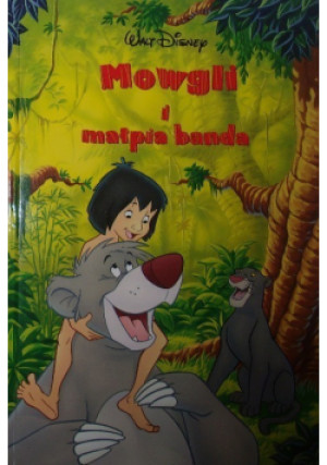 Mowgli i małpia banda - książka  wyd. 2000