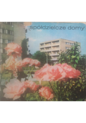 Spółdzielcze domy - książka  wyd. 1971