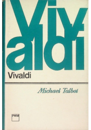 Vivaldi - Michael Talbot - książka  wyd. 1988