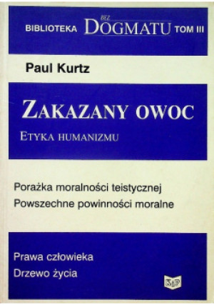 Zakazany owoc - książka reportaż wyd. 1999