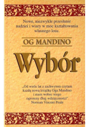 Mandino Wybór - Og Mandino - książka  wyd. 1996