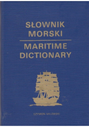 Słownik Morski - Szymon Milewski - książka  wyd. 1992