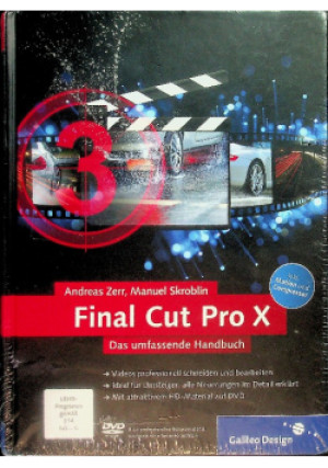 Final Cut Pro X - książka reportaż wyd. 2011