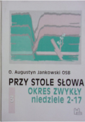 Przy stole słowa - Augustyn Jankowski - książka  wyd. 2000