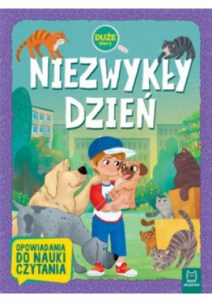 Duże litery Niezwykły dzień - książka  wyd. 2020