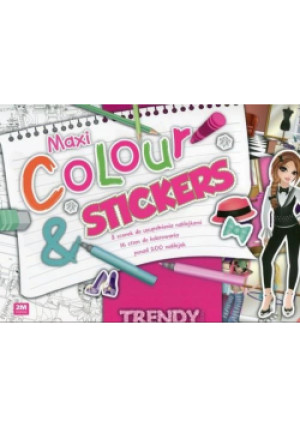 Maxi Colour & Stickers - książka  wyd. 2015