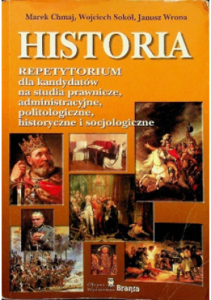 Historia Repetytorium - Janusz Wrona, Marek Chmaj, Wojciech Sokół - książka  wyd. 2006