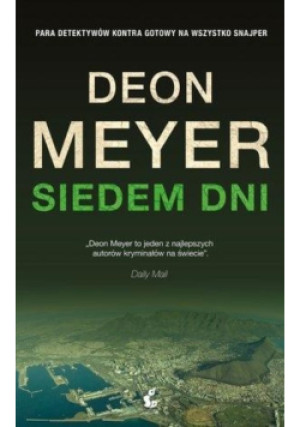 Siedem dni - Deon Meyer - książka  wyd. 2015