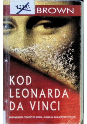Kod Leonarda Da Vinci - Dan Brown - książka  wyd. 2006