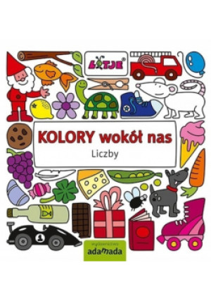Kolory wokół nas Liczby - Lizelot Versteeg - książka  wyd. 2017