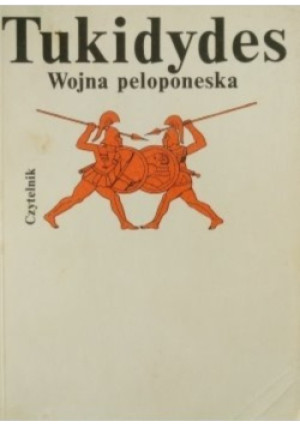 Wojna poloponeska - Tukidydes - książka historyczna wyd. 1953
