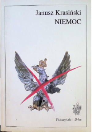 Niemoc - Janusz Krasiński - książka  wyd. 1999
