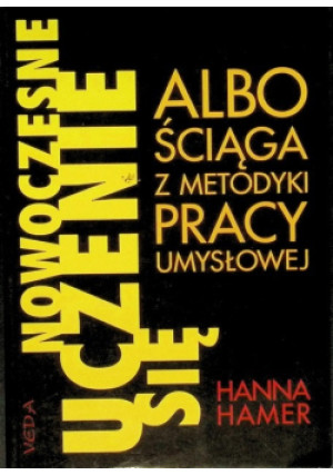 Nowoczesne uczenie się - Hanna Hamer - książka  wyd. 1999