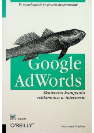 Google AdWords Skuteczna kampania reklamowa w internecie - Anastasia Holdren - książka  wyd. 2012