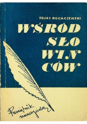 Wśród słowinców - Feliks Rogaczewski - książka  wyd. 1975