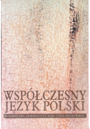 Współczesny Język Polski - Jerzy Bartmiński - książka  wyd. 2001