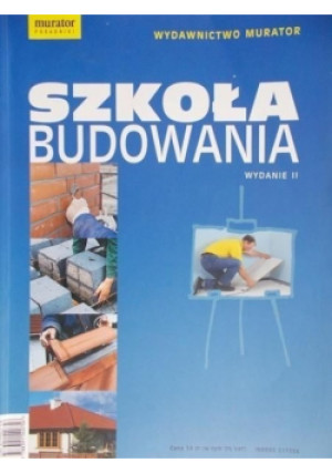 Szkoła budowania - Anna Kamińska - książka  wyd. 2002