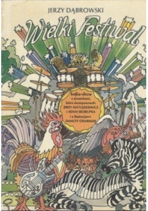 Wielki festiwal - Jerzy Dąbrowski - książka  wyd. 1989