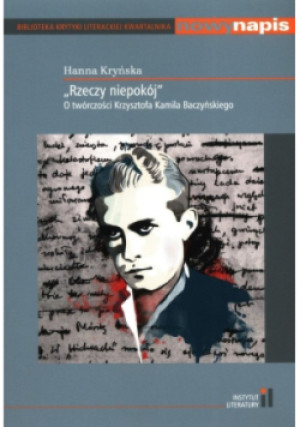 Rzeczy niepokój - Hanna Kryńska - książka historyczna wyd. 2021