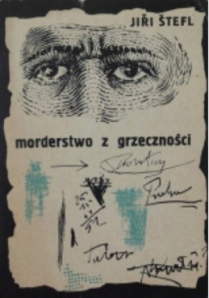 Morderstwo z grzeczności - Jiri Stefl - książka  wyd. 1960