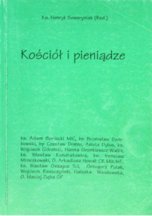 Kościół i pieniądze - Henryk Seweryniak - książka  wyd. 1993