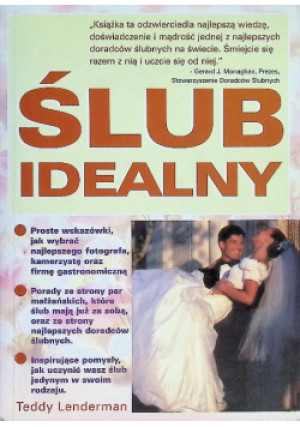 Ślub idealny - Teddy Lenderman - książka  wyd. 2003