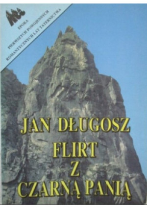 Flirt z czarną panią - Jan Długosz - książka  wyd. 1994
