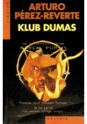 Klub Dumas - Arturo Perez - Reverte - książka  wyd. 2004