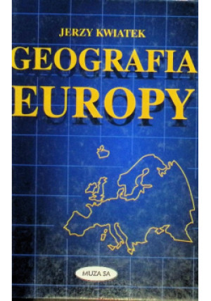 Geografia Europy - Jerzy Kwiatek - książka  wyd. 1999