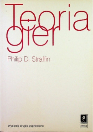 Teoria gier - Philip Straffin - książka  wyd. 2004