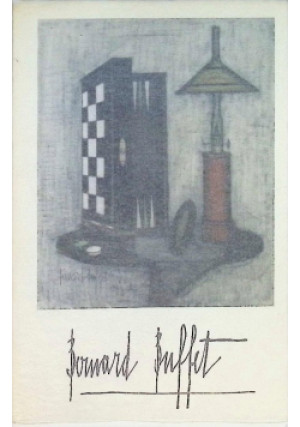 Bernard Buffet - Jean Giono - książka  wyd. 1956