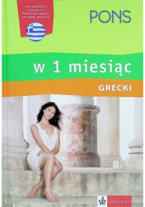 Grecki w 1 miesiąc - książka  wyd. 2010