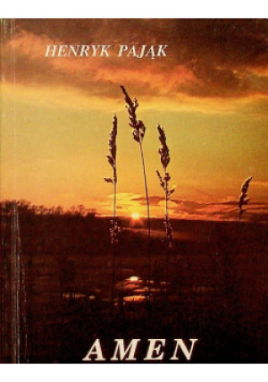 Amen - Henryk Pająk - książka  wyd. 1993
