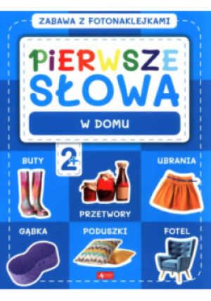 Pierwsze słowa. Zabawa z fotonaklejkami - książka  wyd. 2022