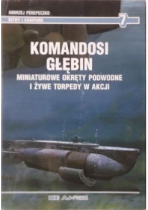 Komandosi głębin - Andrzej Perepeczko - książka  wyd. 2001