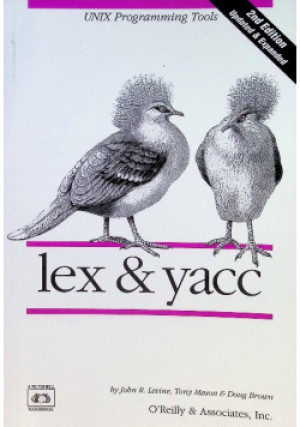 Lex and Yacc - Tony Mason, John R. Levine, Doug Brown - książka  wyd. 1992