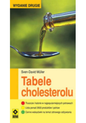 Tabele cholesterolu - Sven-David Muller - książka  wyd. 2013