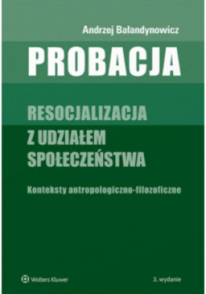 Probacja - Bałandynowicz Andrzej - książka  wyd. 2019