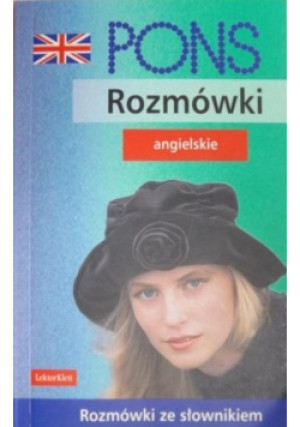 Pons rozmówki angielskie - książka  wyd. 2006