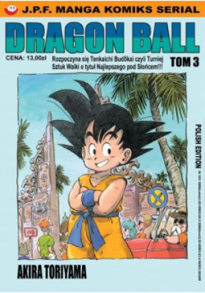 Dragon ball Tom 3 - Akira Toriyama - książka  wyd. 1986