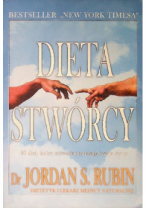 Dieta stwórcy - Jordan S. Rubin - książka  wyd. 2007