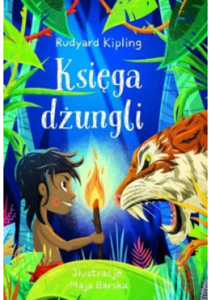 Księga dżungli - Rudyard Kipling - książka  wyd. 2020