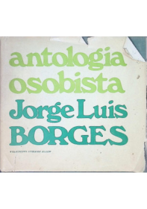 Antologia osobista - Jorge Luis Borges - książka  wyd. 1974