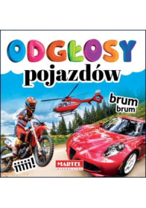 Odgłosy pojazdów - książka  wyd. 2019